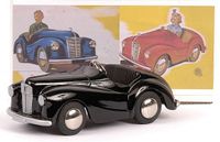Pedal car toy black